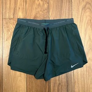 Nike Stride Men's Dri-FIT 5" Brief-Lined Running Shorts, Green, Medium